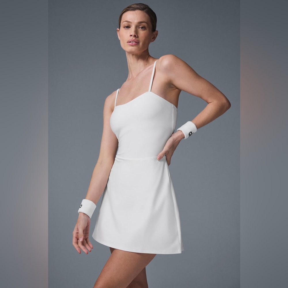 Alo White Tennis Dress